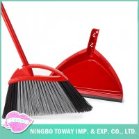 Soft Bristle Sweeping Outdoor Long Designer Broom for Cleaning