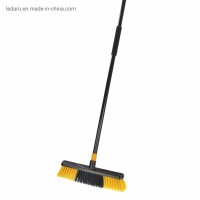 Outdoor Soft Sweeping Brush with Stiff Bristles Heavy Duty Garden Yard Patio Broom Sweeper for Floors Surfaces Scrub and Cleaning